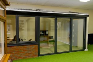 Grey Conservatory in Showroom