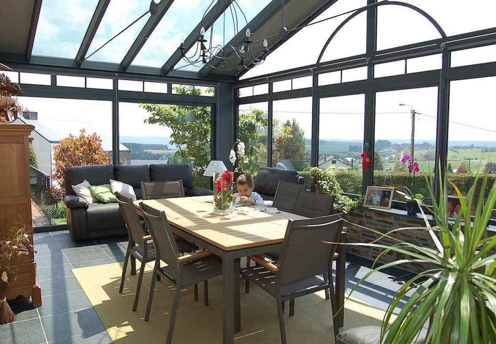 glass box extension installation South Wales