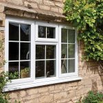 White uPVC Casement Windows