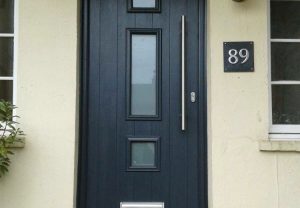 Composite front door