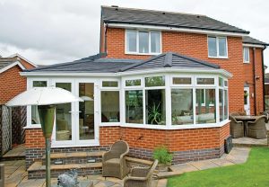 Grey Tiled Guardian Warm Roof