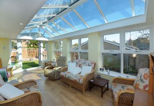 Internal picture of an orangery