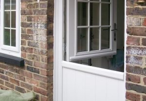 White stable door