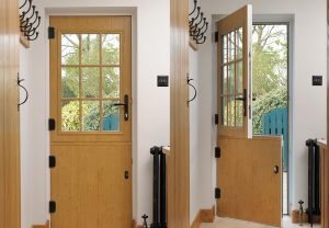 Stable door interior opening