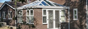 uPVC orangery installation