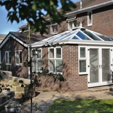 uPVC orangery installation